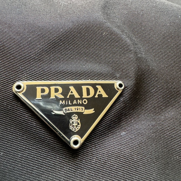 100% authentic Prada nylon bucket bag. Please note of the discoloration. - Picture 3 of 6